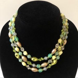 Vintage bead necklace.